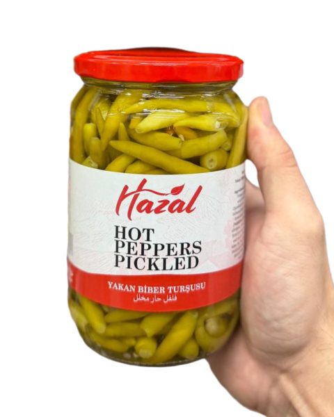 Hazal Hot Peppers Pickled