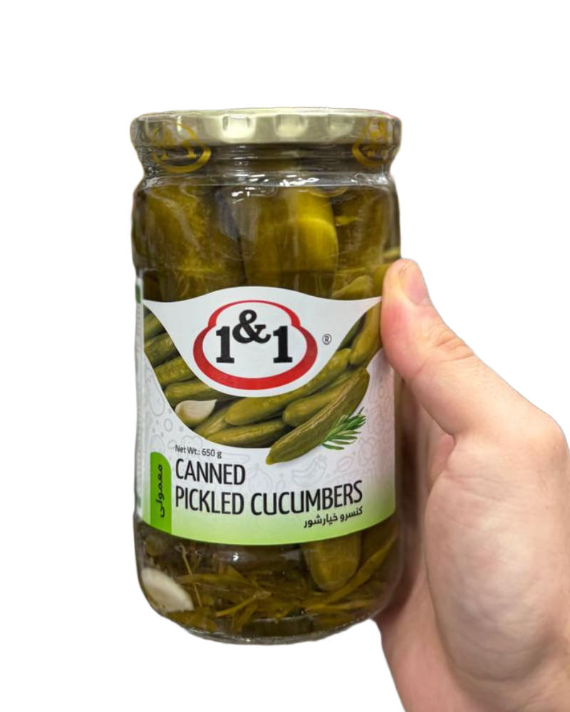 1&1 Canned Pickled Cucumbers – Mamouli