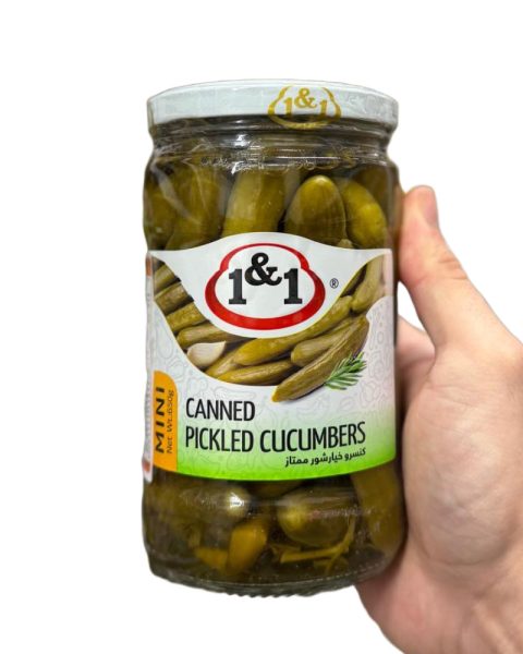 1&1 Canned Pickled Cucumbers – mini